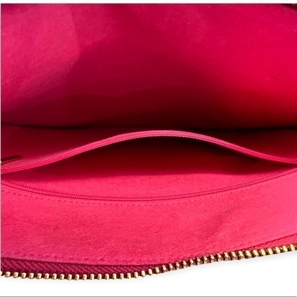 PINK leather envelope - Picture 6 of 7